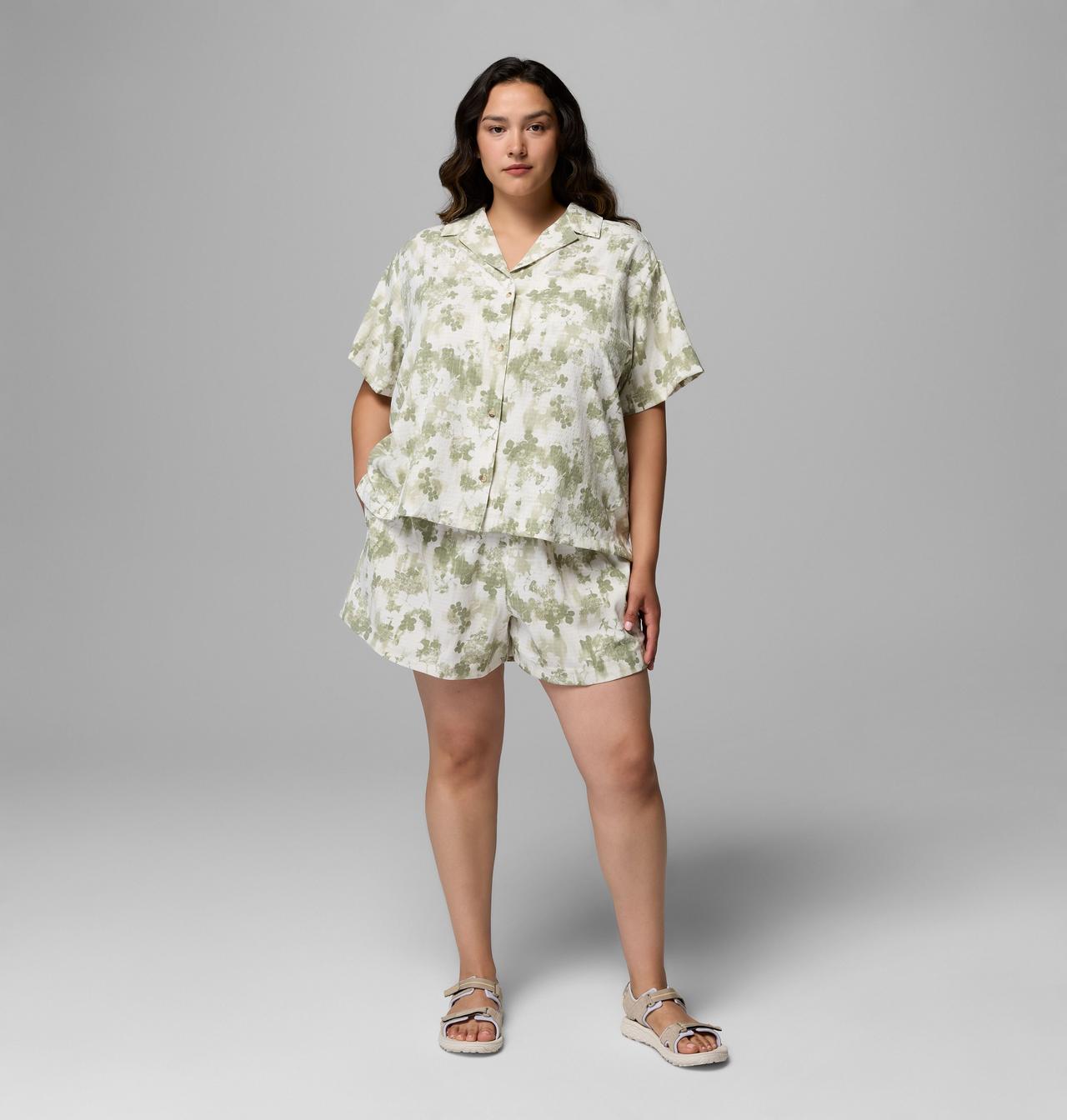 Women's Sucker for Summer Print Shorts - Plus Size 2