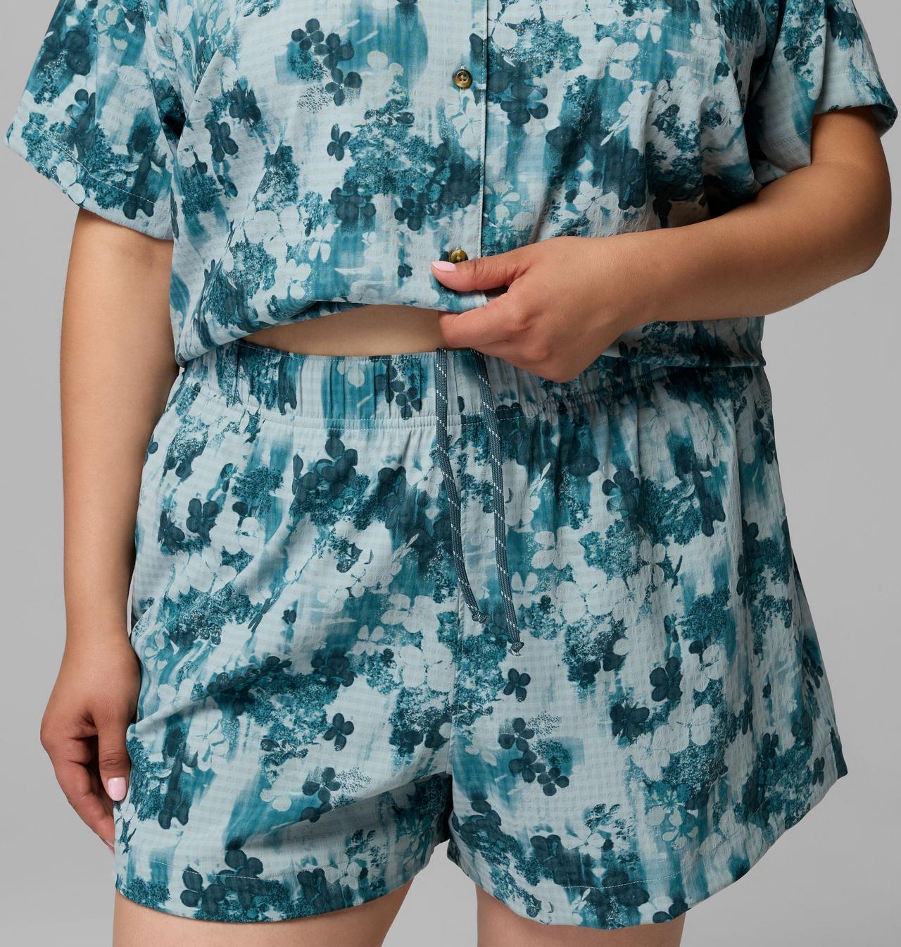 Women's Sucker for Summer Print Shorts - Plus Size 5