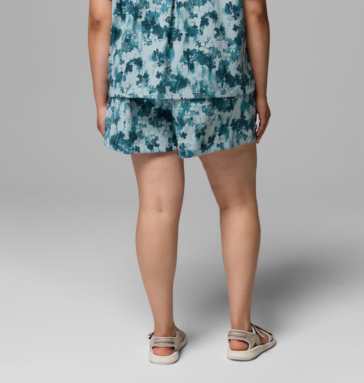 Women's Sucker for Summer Print Shorts - Plus Size 3