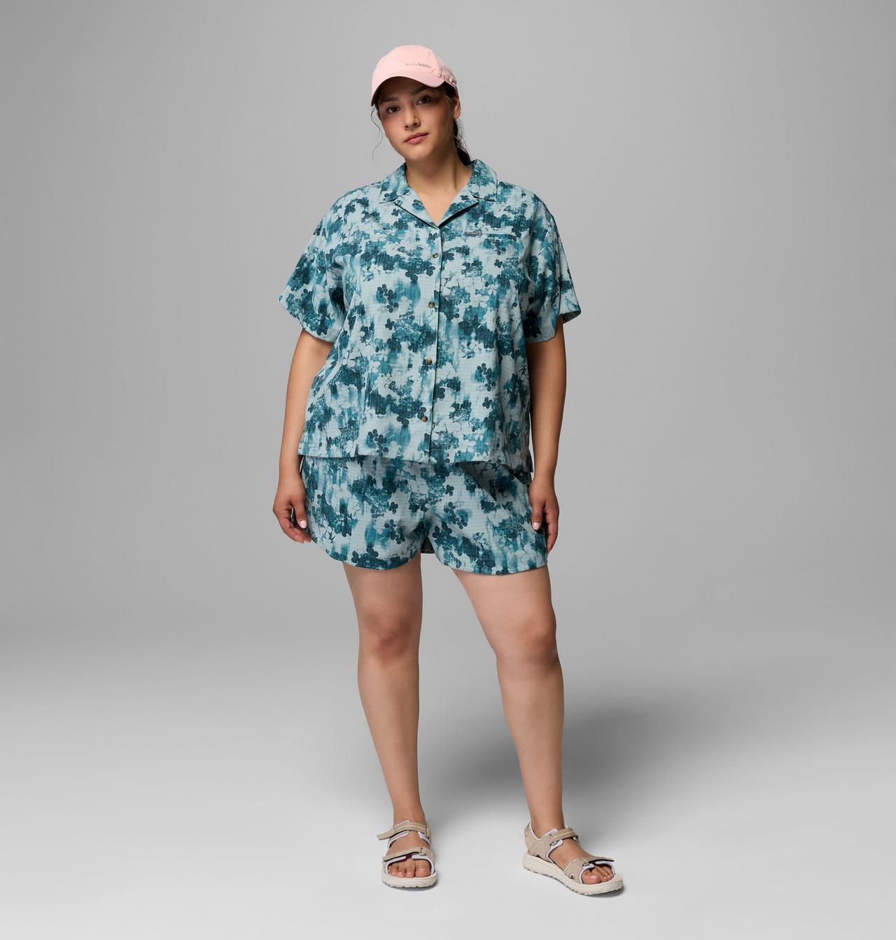 Women's Sucker for Summer Print Shorts - Plus Size 2