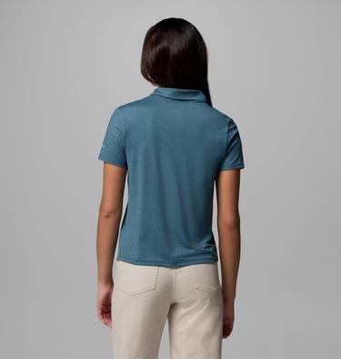 Polo t&eacute;cnico Parsons Point para mujer, Color: Everblue Heather, image 7