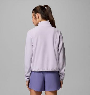 Forro polar ligero con media cremallera Vital Valley para mujer, Color: Lavender Pearl, image 15