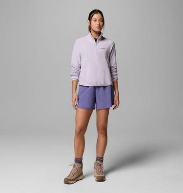 Forro polar ligero con media cremallera Vital Valley para mujer, Color: Lavender Pearl, image 14