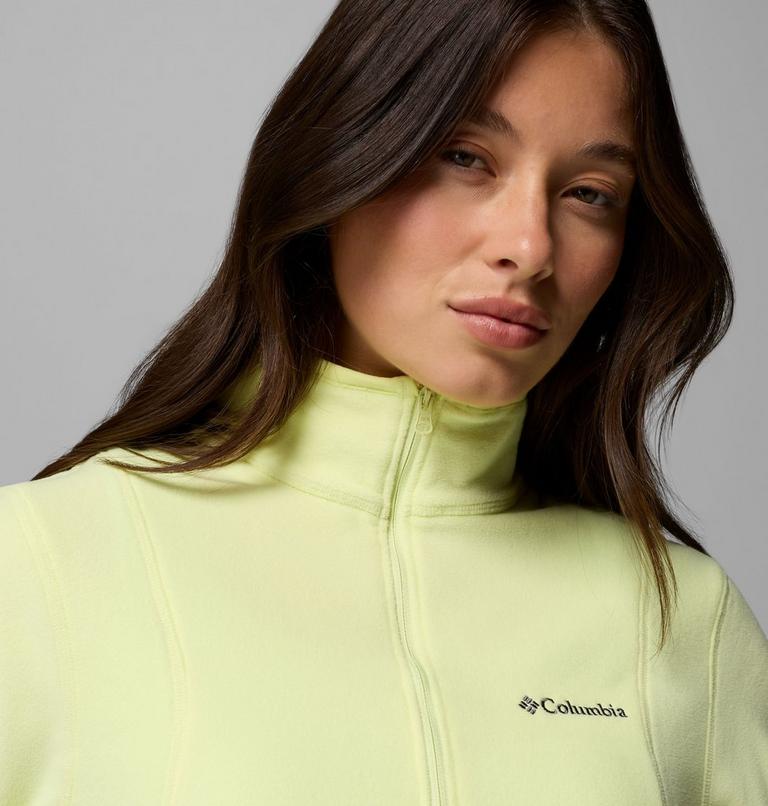 Women's Vital Valley Half Zip Lightweight Fleece, Color: Citron Haze, image 5