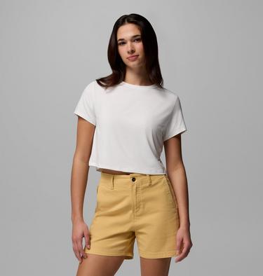 Women's Parsons Point Technical T-Shirt, Color: Sea Salt, image 3