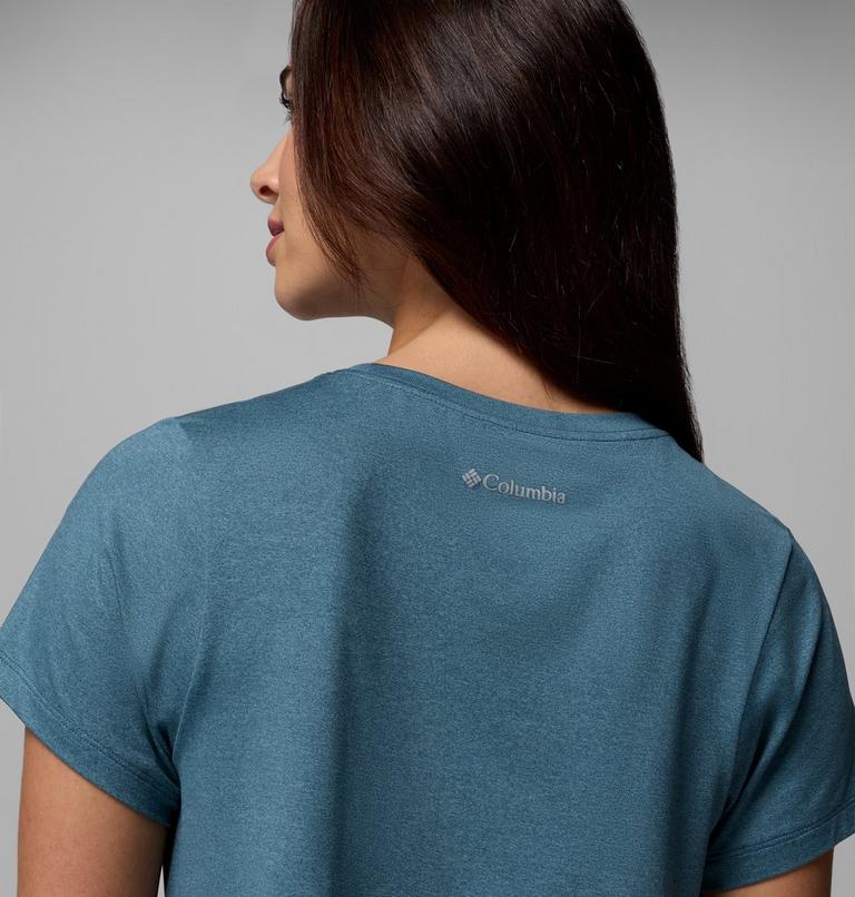 T-shirt Technique Parsons Point Femme, Color: Everblue Heather, image 6