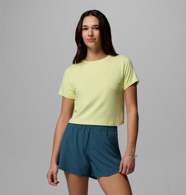 Women's Parsons Point Technical T-Shirt, Color: Citron Haze Heather, image 1