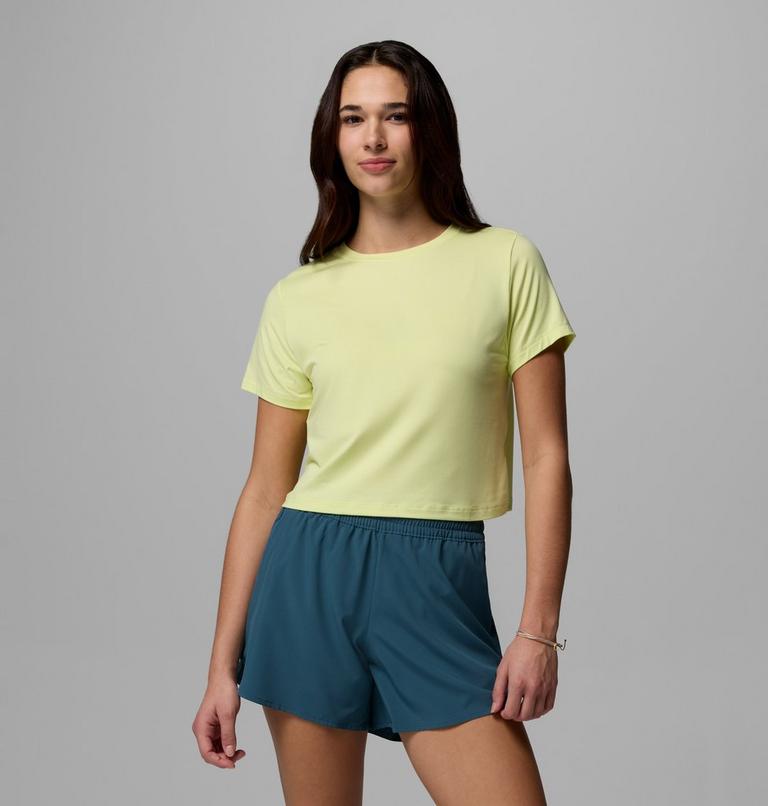 T-shirt Technique Parsons Point Femme, Color: Citron Haze Heather, image 1