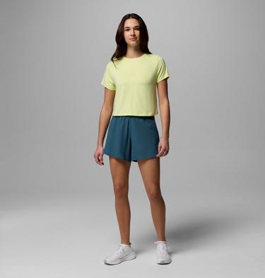 Women's Parsons Point Technical T-Shirt, Color: Citron Haze Heather, image 2