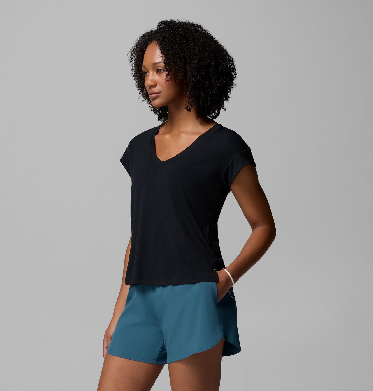 Women's Daniela Falls V-Neck Short Sleeve T-Shirt 4