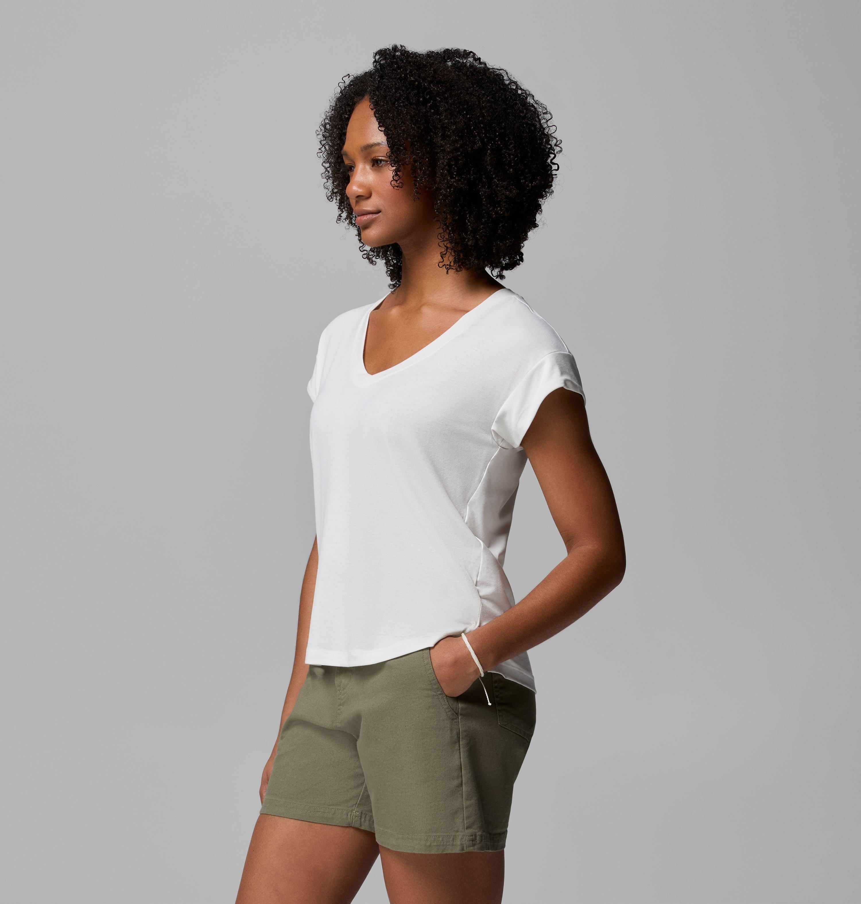 Women's Daniela Falls V-Neck Short Sleeve T-Shirt 4