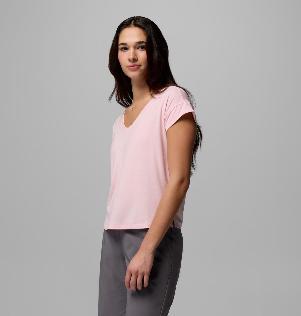 Women's Daniela Falls™ V-Neck Short Sleeve T-Shirt | 608 | XXL 4