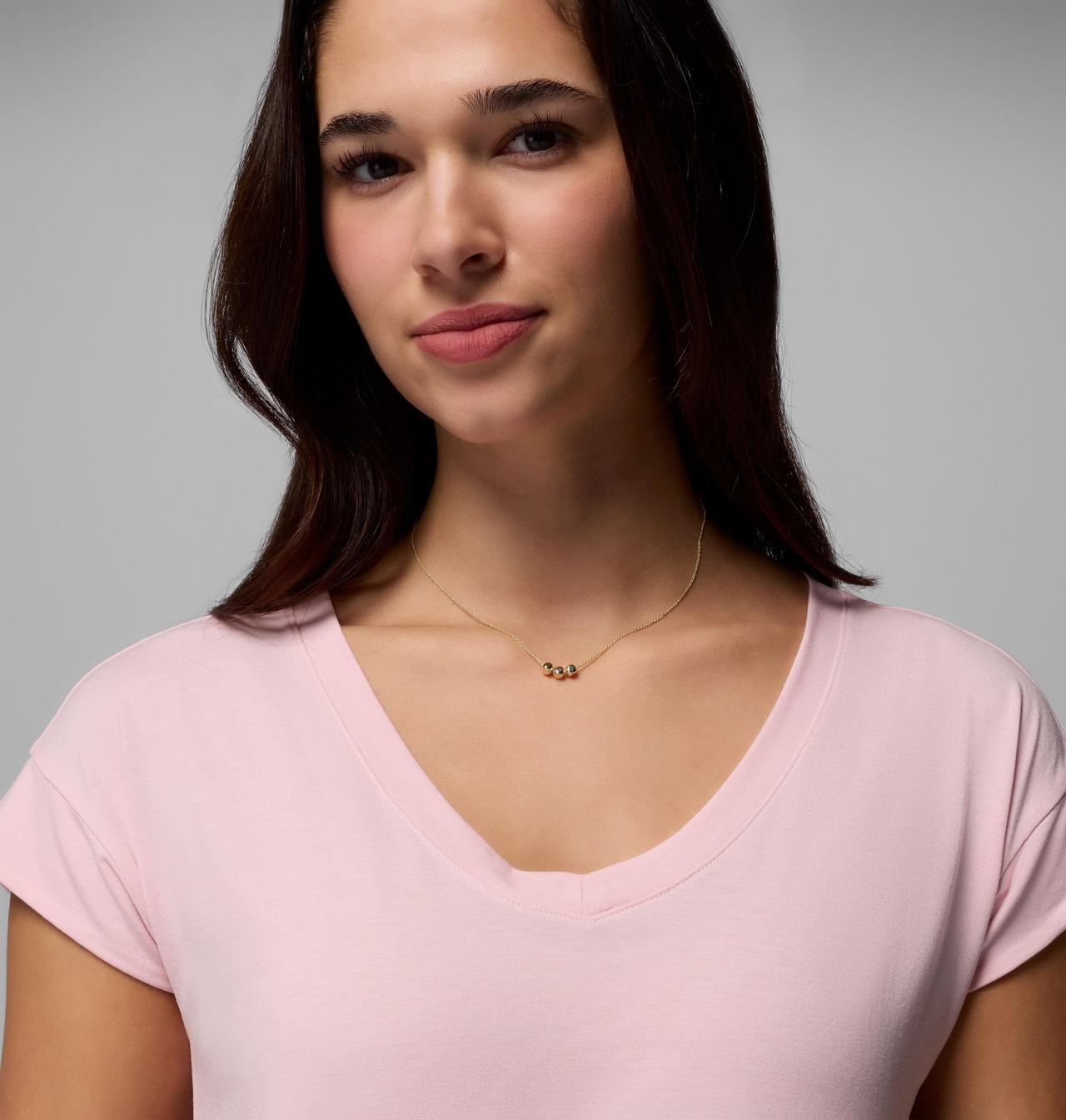 Women's Daniela Falls™ V-Neck Short Sleeve T-Shirt | 608 | XXL 5