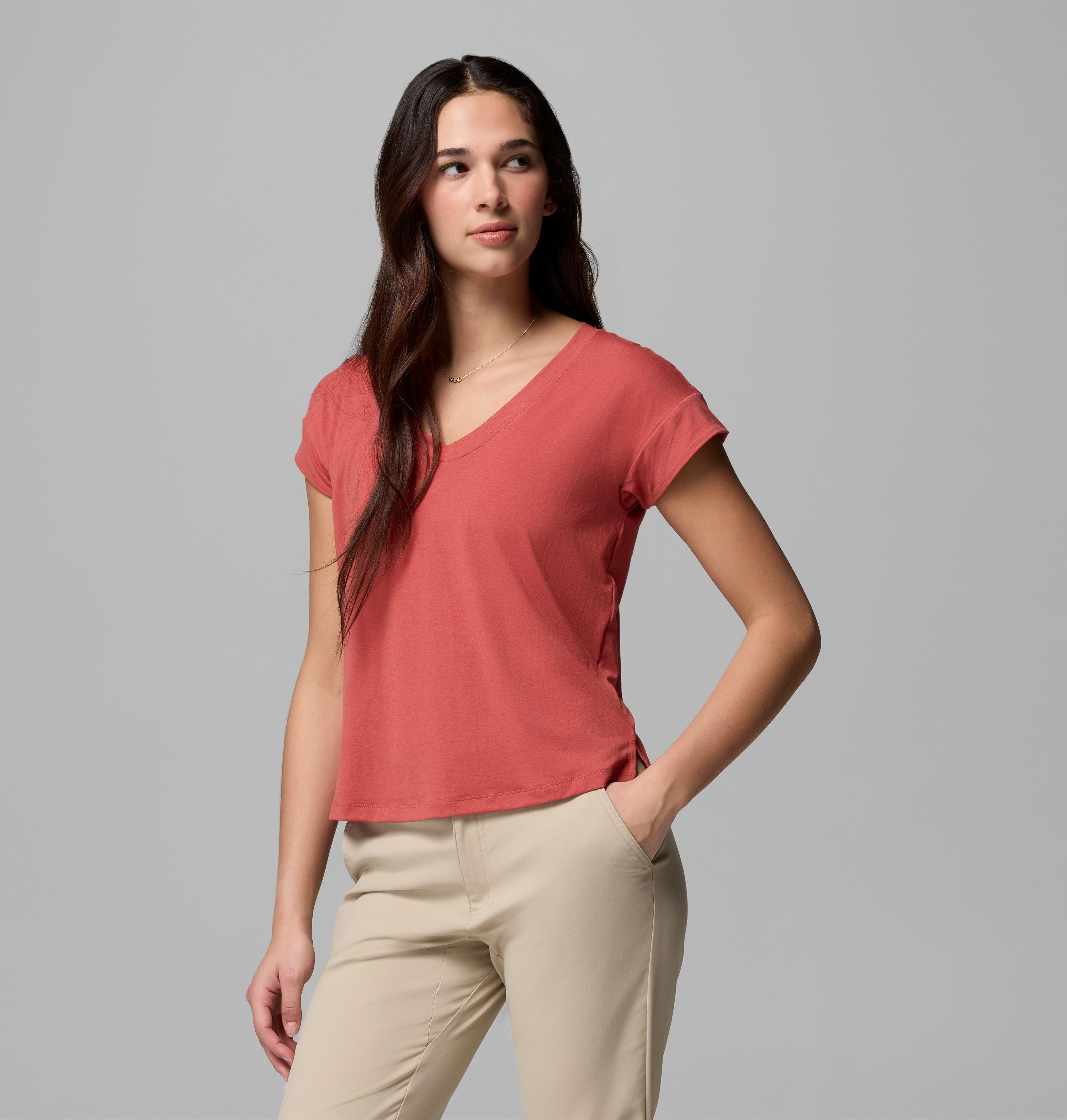 Daniela Falls™ V-Neck SS Tee | 643 | XL 4