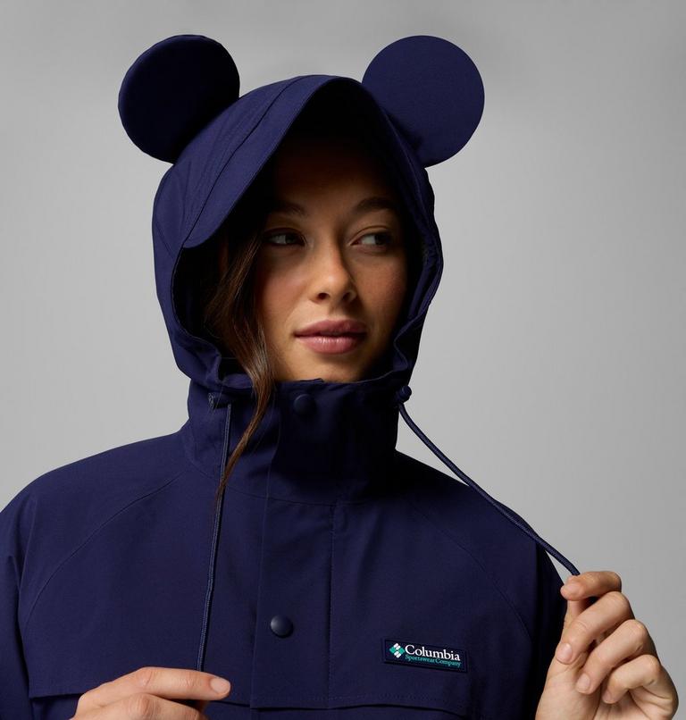 M CSC x Disney Mickey Ibex Rain Shell, Color: Dark Midnight, image 6