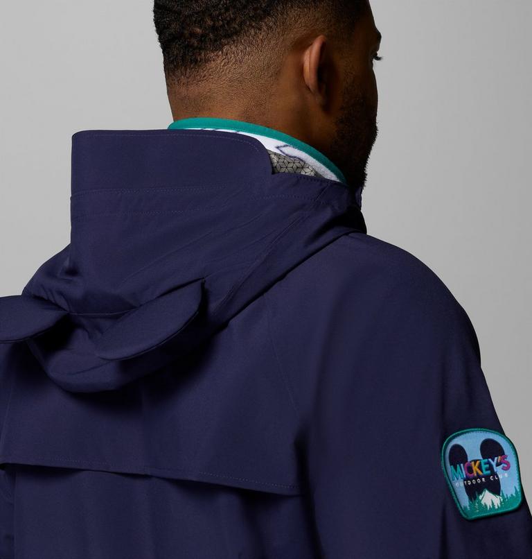M CSC x Disney Mickey Ibex Rain Shell, Color: Dark Midnight, image 8