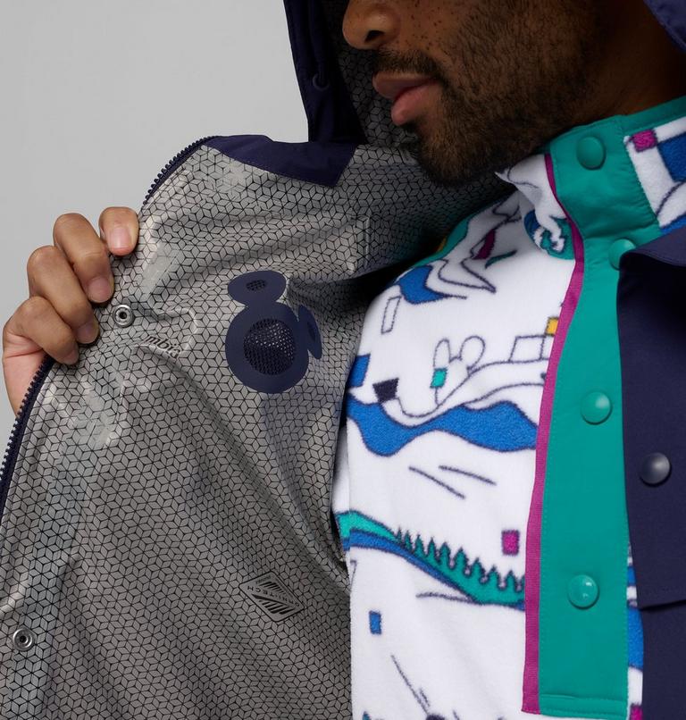 M CSC x Disney Mickey Ibex Rain Shell, Color: Dark Midnight, image 9