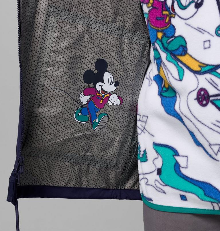 M CSC x Disney Mickey Ibex Rain Shell, Color: Dark Midnight, image 10