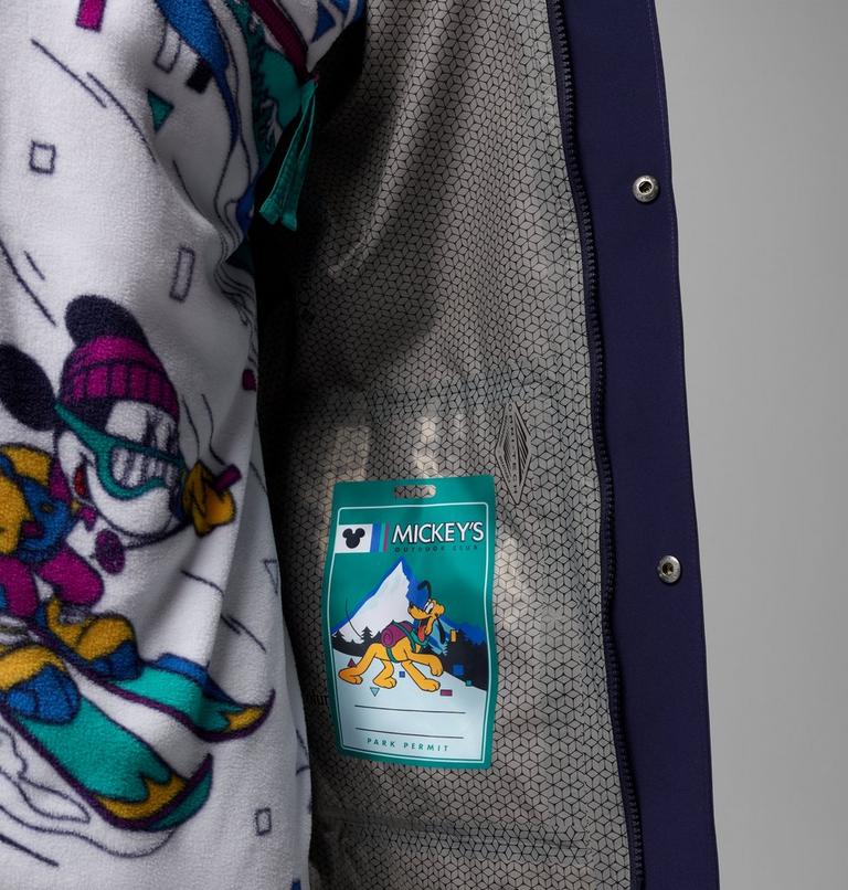 M CSC x Disney Mickey Ibex Rain Shell, Color: Dark Midnight, image 11