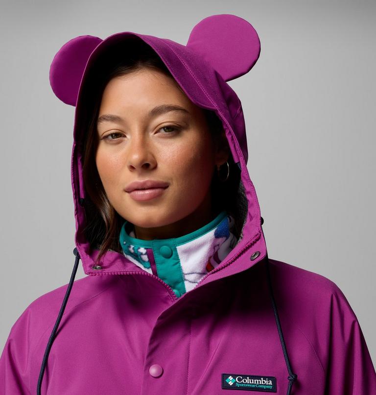 Unisex CSC x Disney Mickey Ibex Waterproof Shell Jacket, Color: Raspberry, image 6