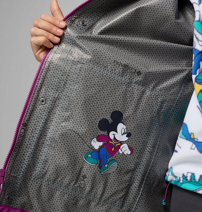 Unisex CSC x Disney Mickey Ibex Waterproof Shell Jacket, Color: Raspberry, image 9