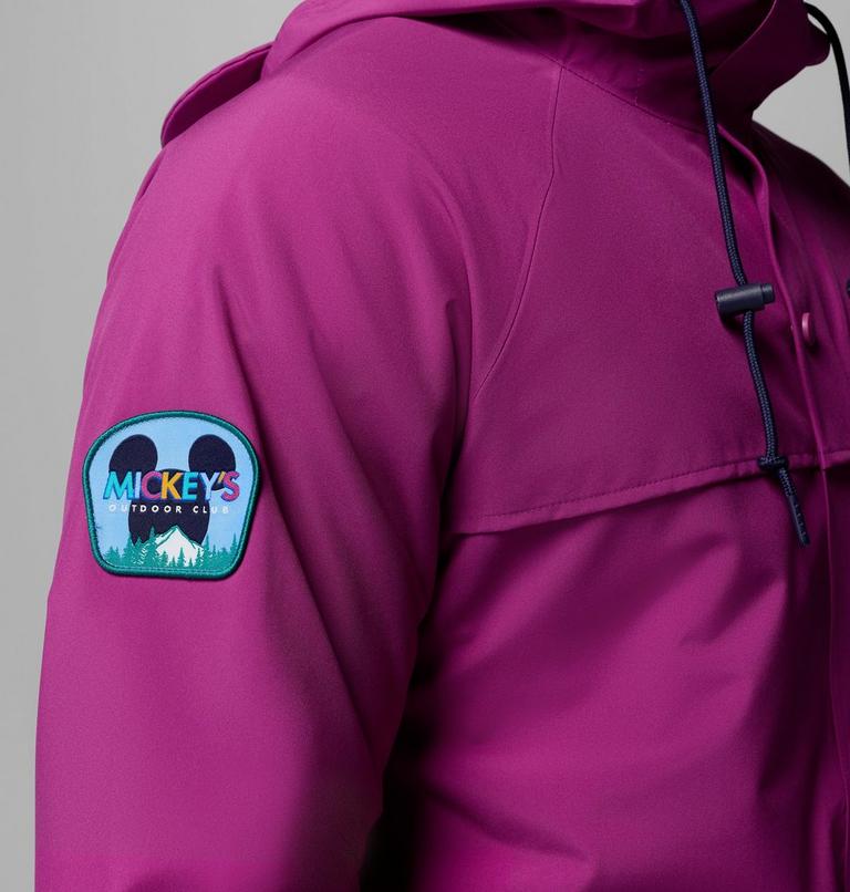 Unisex CSC x Disney Mickey Ibex Waterproof Shell Jacket, Color: Raspberry, image 11