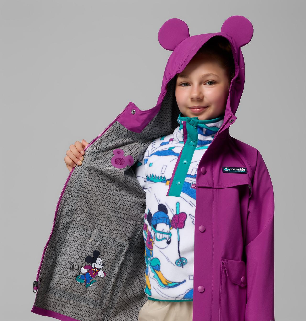 Kids' CSC x Disney Mickey Ibex™ Rain Shell 8