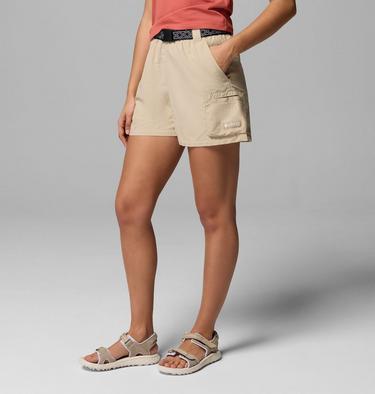 Women's Sequoia Grove Woven Walking Shorts, Color: Ancient Fossil, image 16