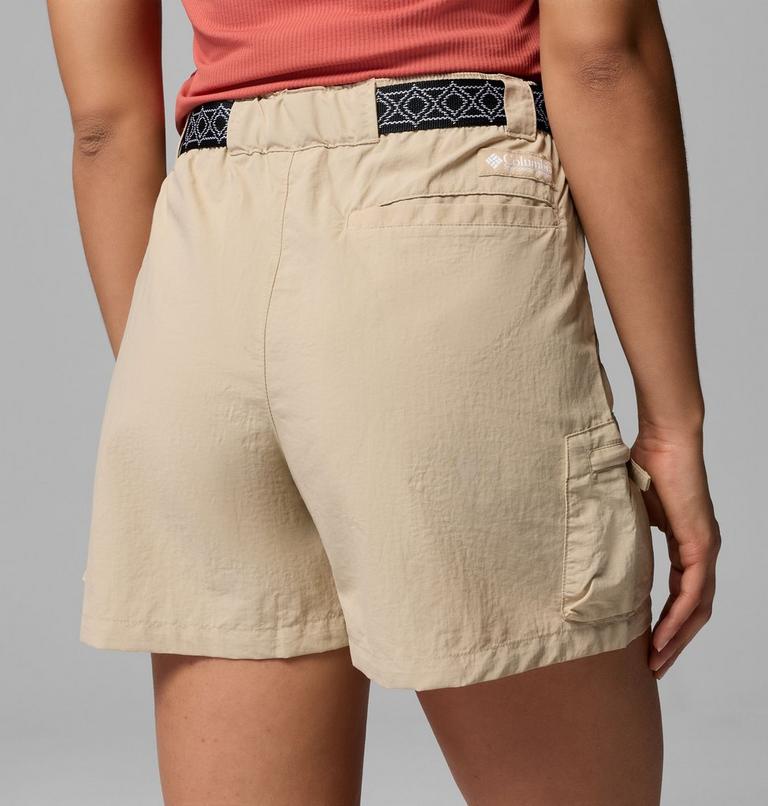 Women's Sequoia Grove Woven Walking Shorts, Color: Ancient Fossil, image 6