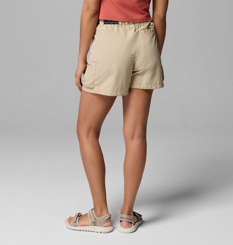 Women's Sequoia Grove Woven Walking Shorts, Color: Ancient Fossil, image 3