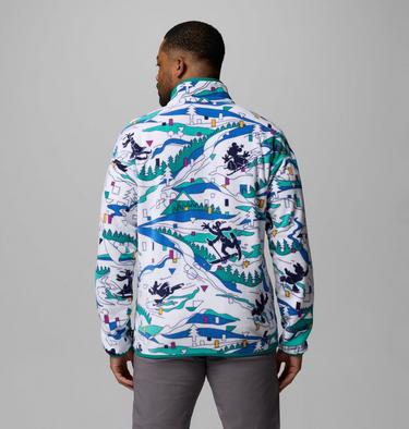 M CSC x Disney Half Snap Fleece, Color: White, image 4