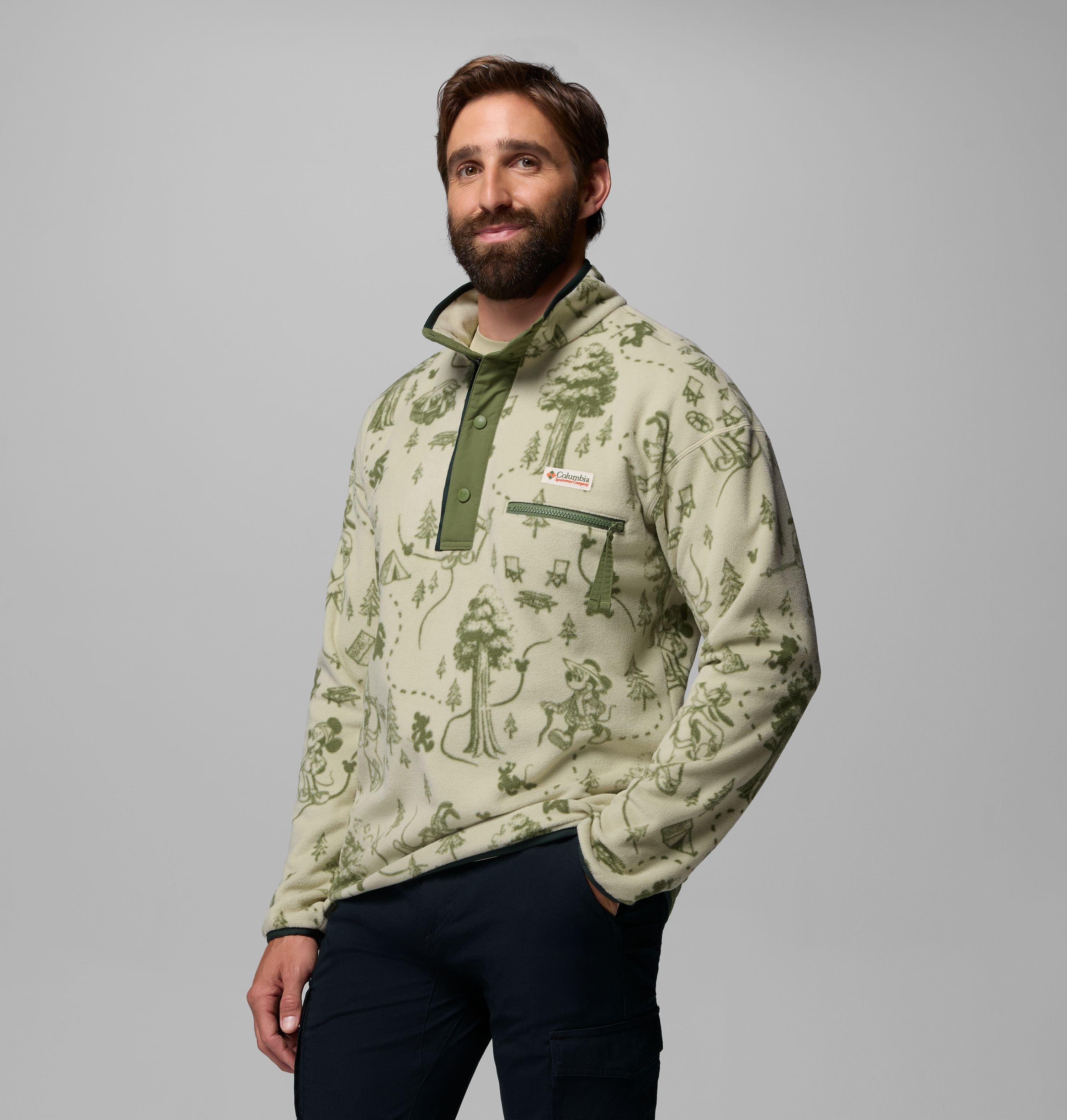 Men’s CSC x Disney Half Snap Fleece 4