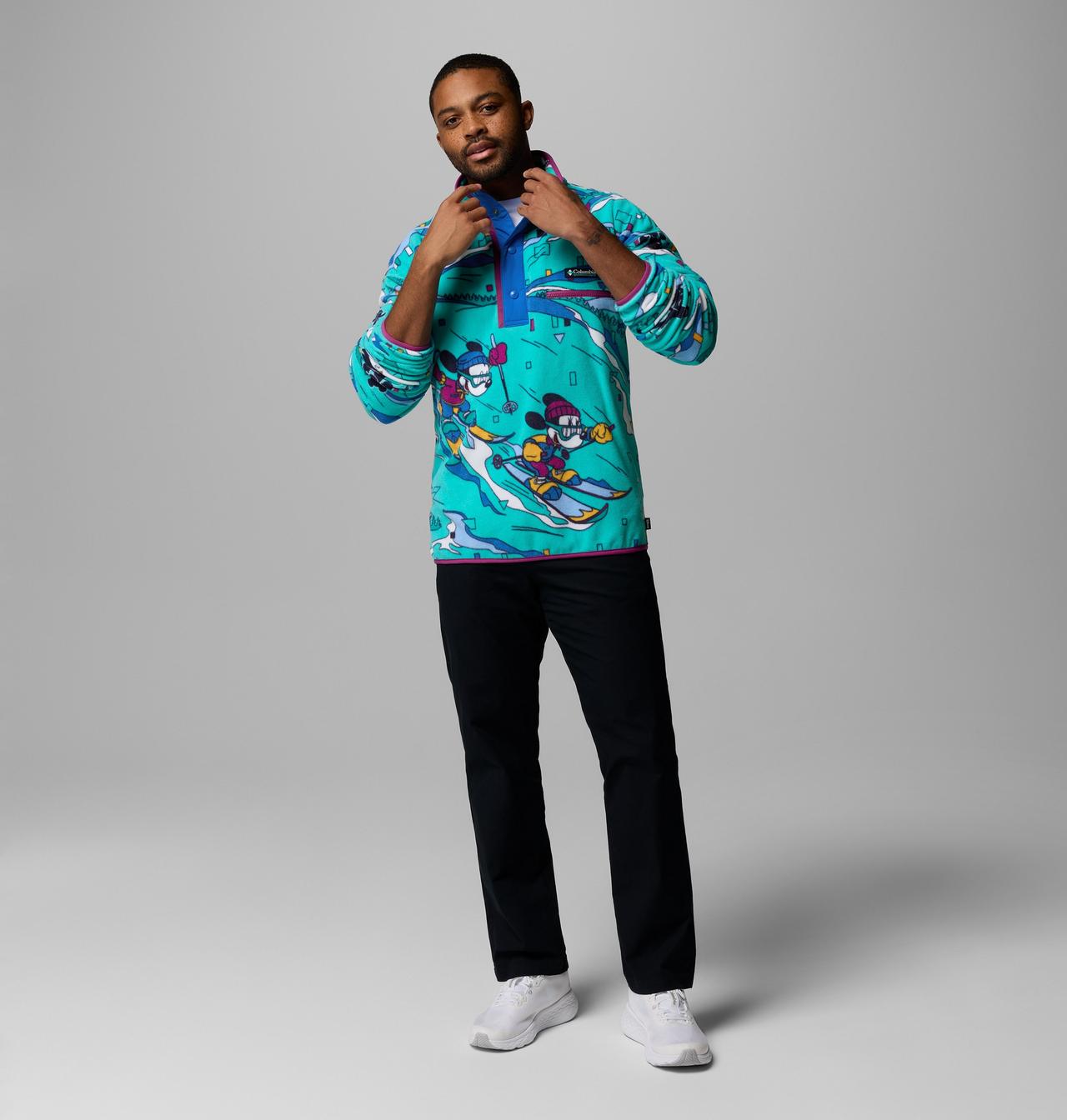 M CSC x Disney Half Snap Fleece | 454 | XS 3