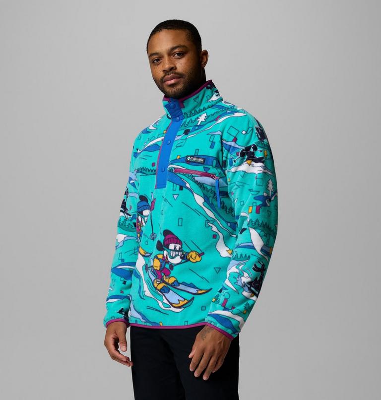 M CSC x Disney Half Snap Fleece, Color: Reef, image 4