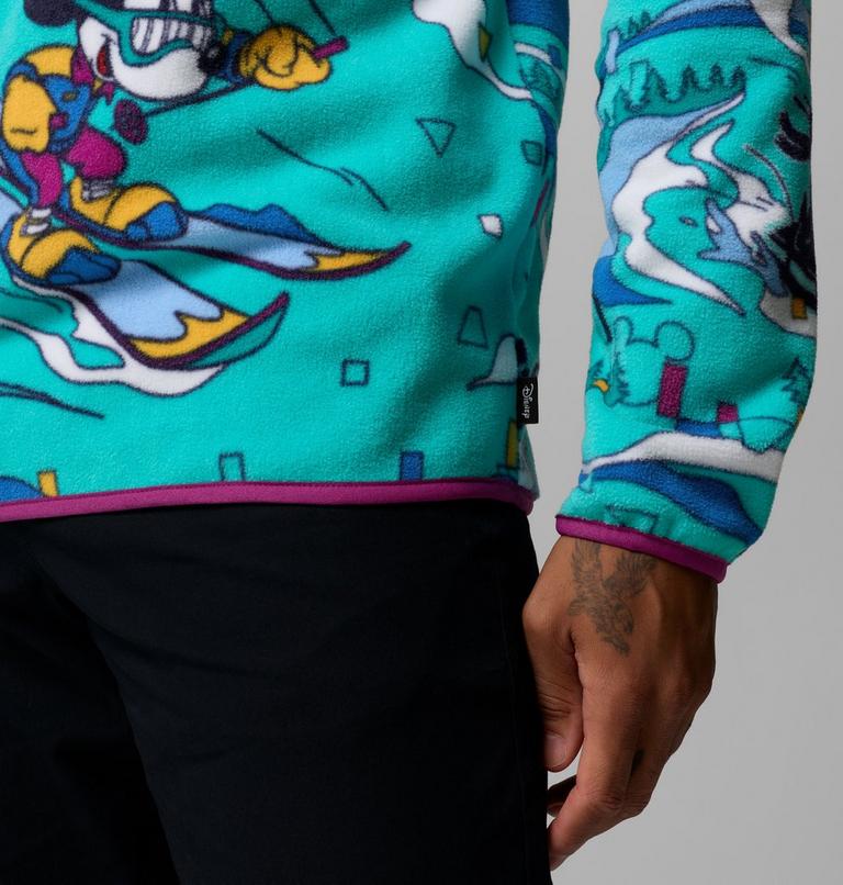M CSC x Disney Half Snap Fleece, Color: Reef, image 6