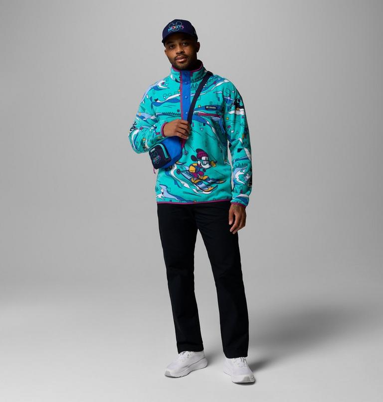 M CSC x Disney Half Snap Fleece, Color: Reef, image 8