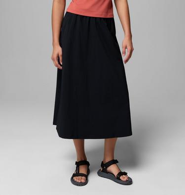 Jupe Longue Tiss&eacute;e Chill Creek Femme, Color: Black, image 5