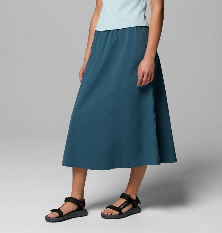 Jupe Longue Tiss&eacute;e Chill Creek Femme, Color: Everblue, image 4