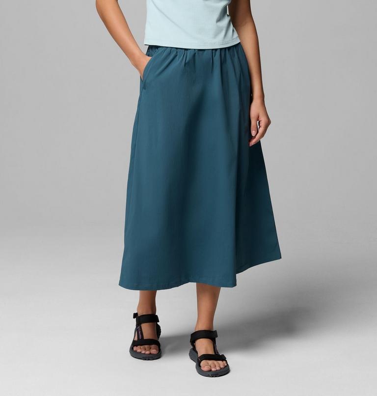 Jupe Longue Tiss&eacute;e Chill Creek Femme, Color: Everblue, image 1