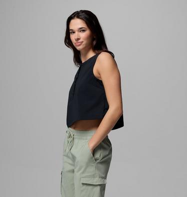 Canotta in tessuto Chill Creek da donna, Color: Black, image 8