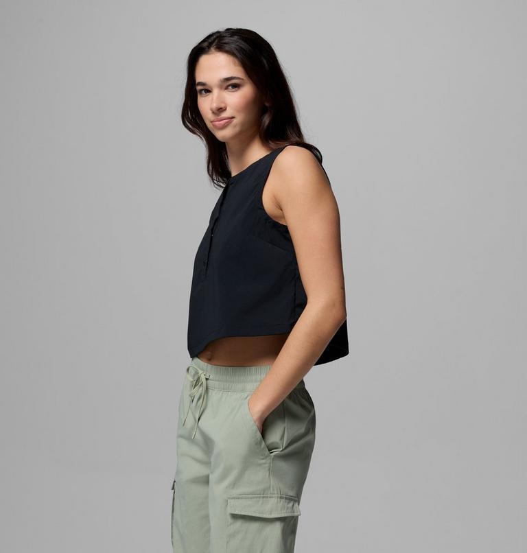 Canotta in tessuto Chill Creek da donna, Color: Black, image 4