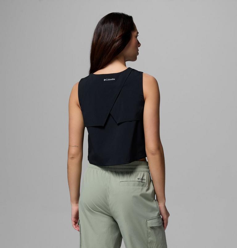 Canotta in tessuto Chill Creek da donna, Color: Black, image 3