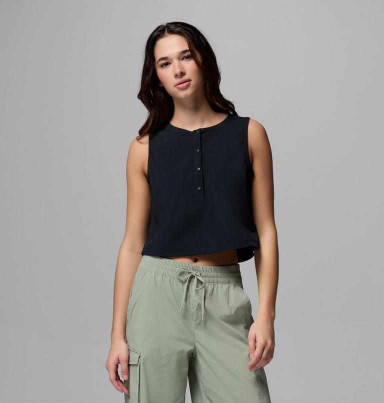 Canotta in tessuto Chill Creek da donna, Color: Black, image 1