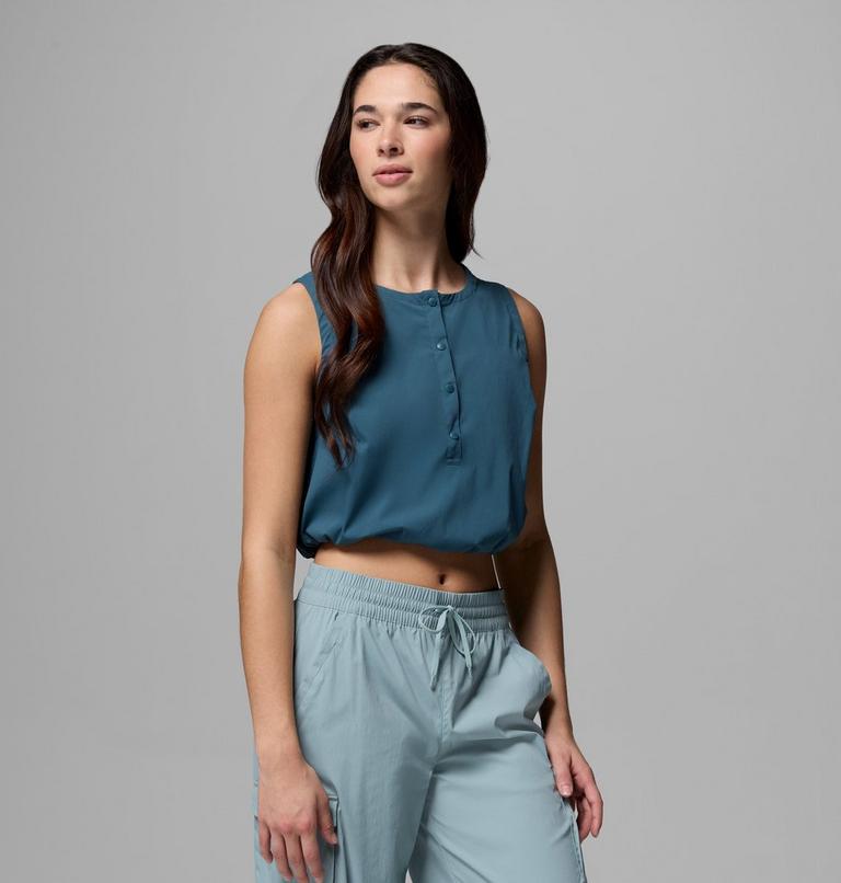 Canotta in tessuto Chill Creek da donna, Color: Everblue, image 5
