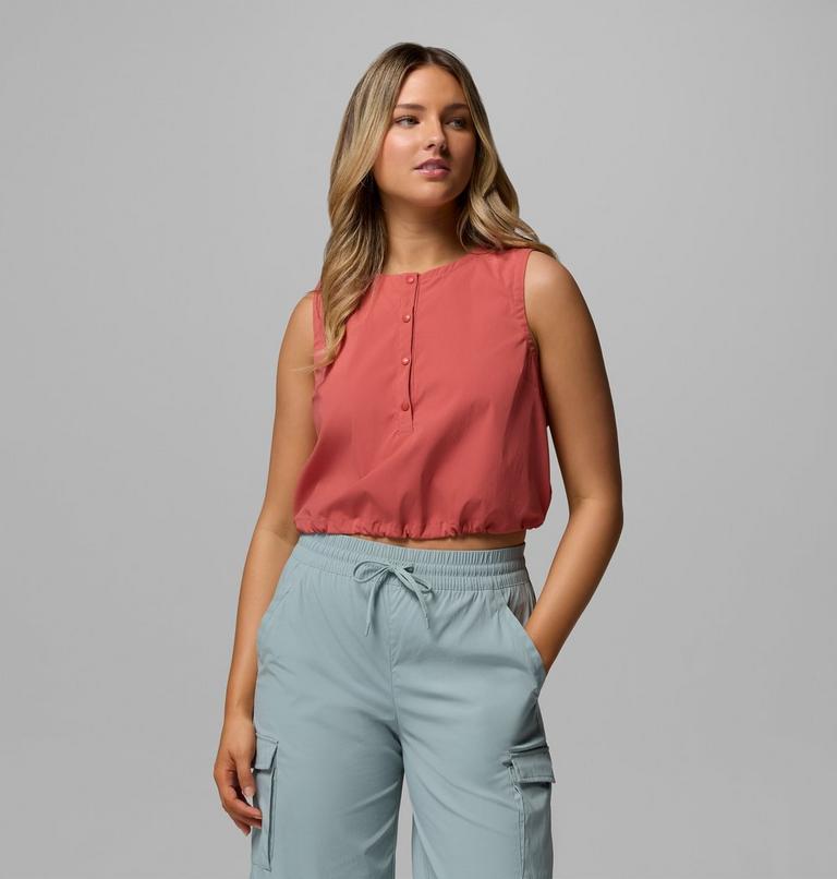 Canotta in tessuto Chill Creek da donna, Color: Washed Red, image 5