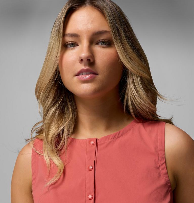 Canotta in tessuto Chill Creek da donna, Color: Washed Red, image 6