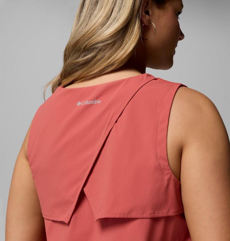 Canotta in tessuto Chill Creek da donna, Color: Washed Red, image 7