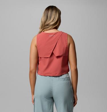 Canotta in tessuto Chill Creek da donna, Color: Washed Red, image 3