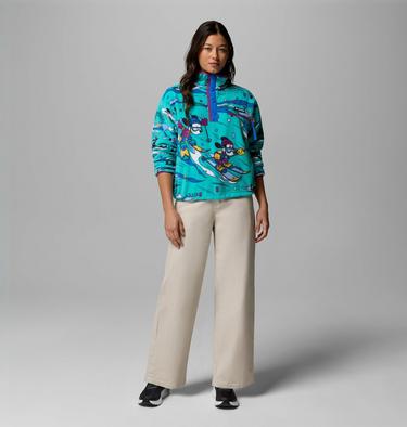 W CSC X Disney Half Snap Fleece, Color: Reef, image 4