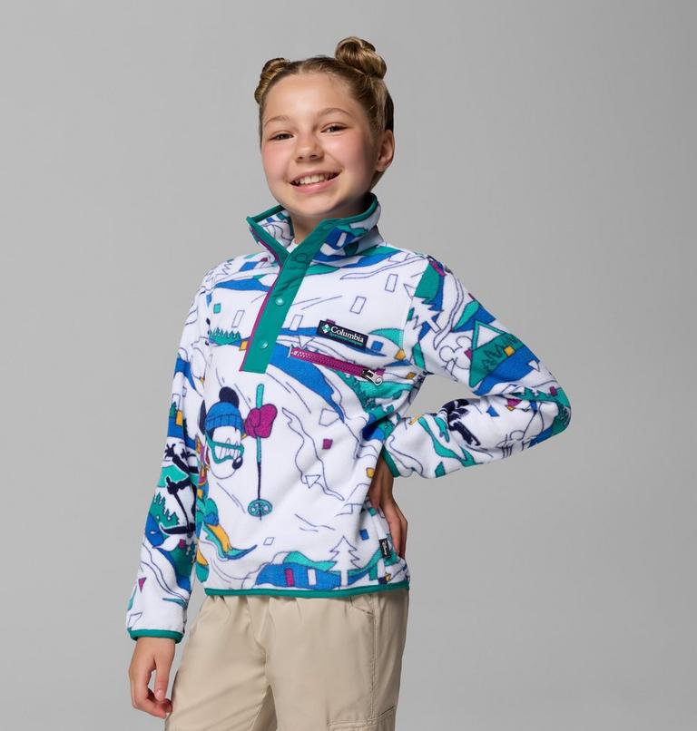 Y CSC X Disney Half Snap Fleece, Color: White, image 1